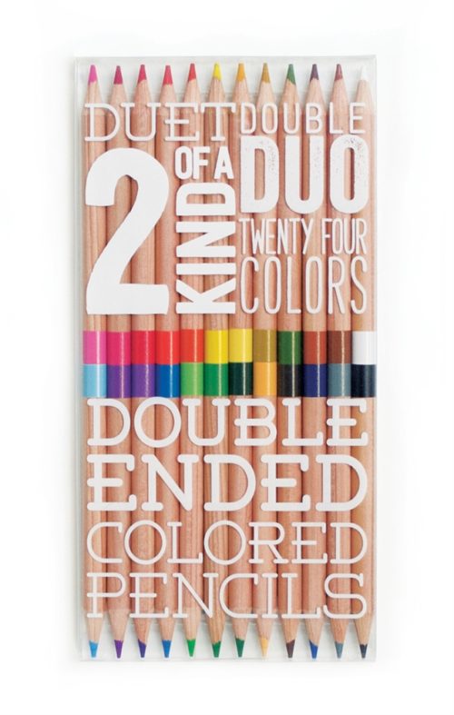 OOLY Modern Metallics 12 Metallic Colored Pencils Art Supplies RARE