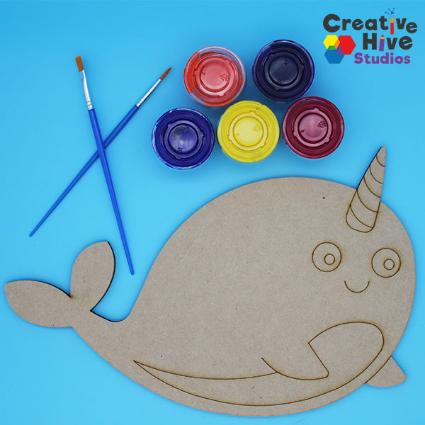 NARWHAL: Unicorn of the Sea PAINT KIT
